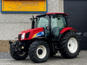 New Holland T6020, Relevage avant + PdF, 2009!						
