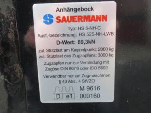 Sauermann etage trekhaak - 84351216