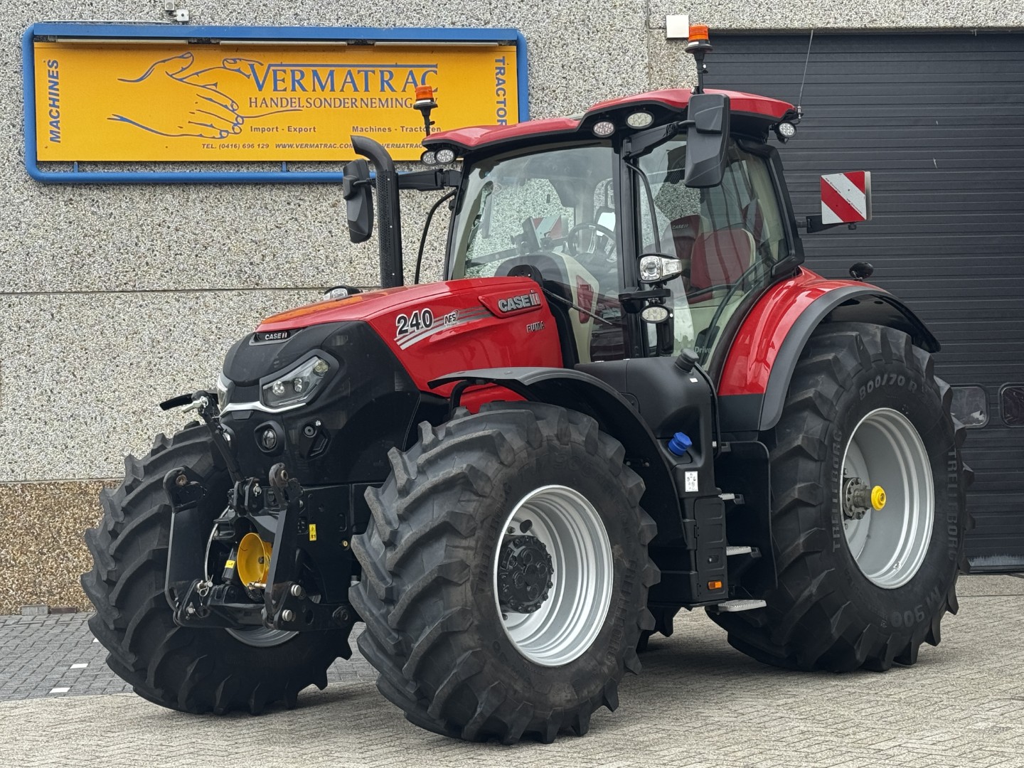 Case PUMA 240CVX, AFS Connect, 2024, frontlinkage + PTO, GPS!!	
