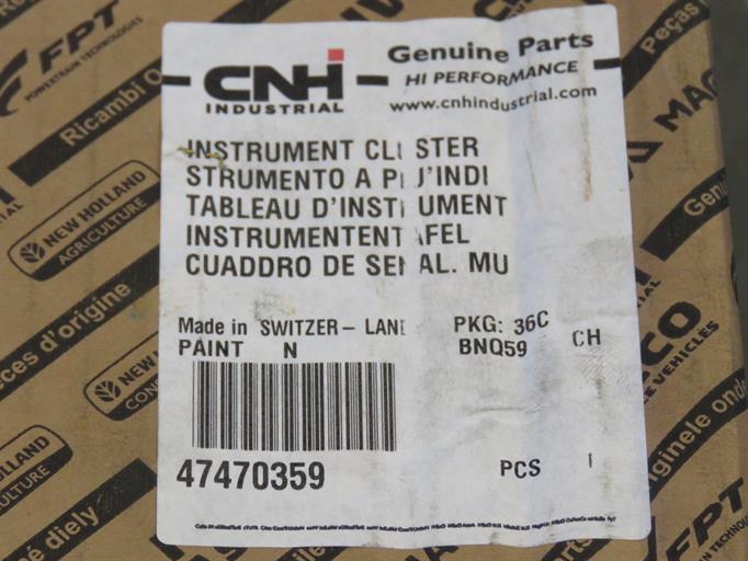 Dashboard - CNH - New Holland - 47470359