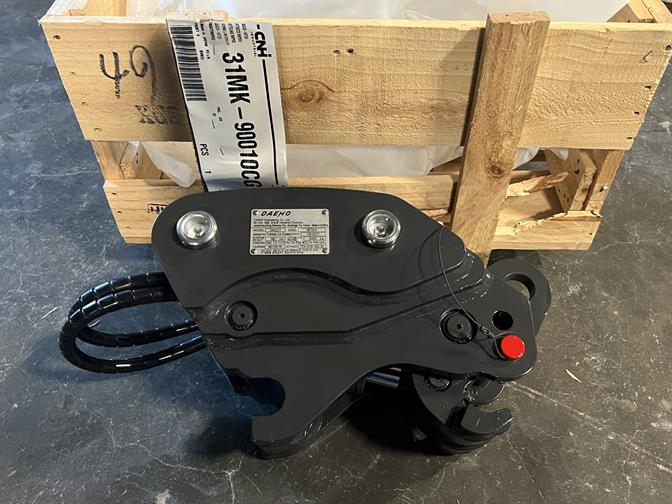 Snelwissel voor minigraver - DAEMO DMQ27