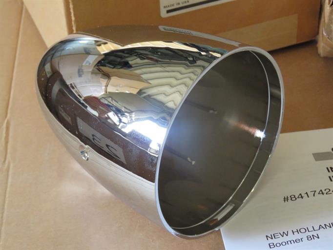 Chrome headlight housing - Boomer 8N