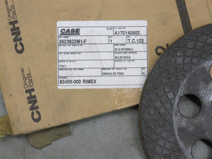 Brake disc - Case CS / Steyr 9115 - 9150