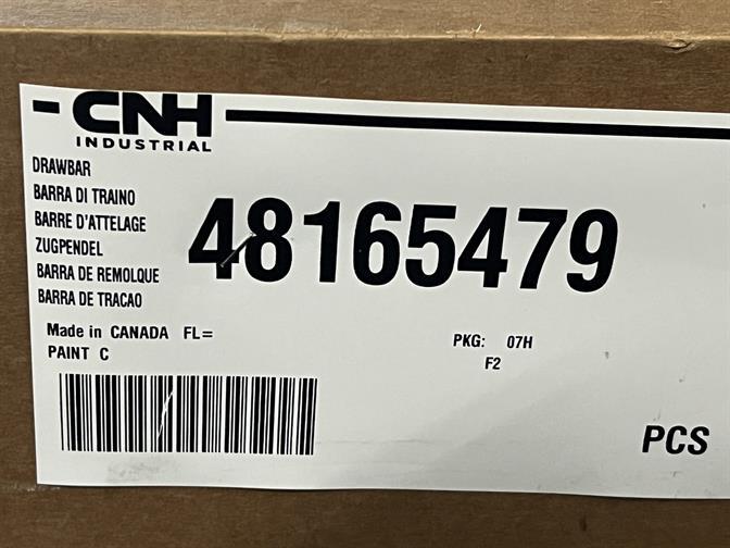 Anhängerkupplung - NH T8 / Case Magnum