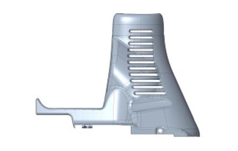 Exhaust trim - CNH - 84473421 