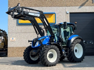 New Holland T5.140 Dynamic Command, Voorlader, 2021!!						