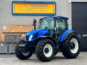 New Holland T5.120 Utility - Dual Command, airco, EHR, 2023!						
