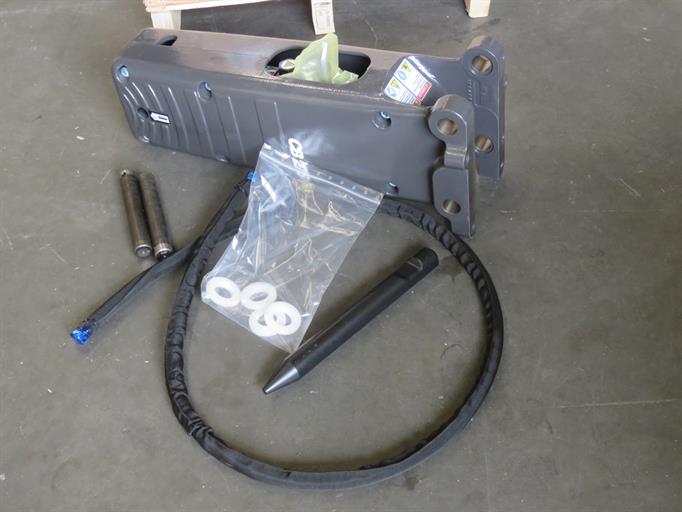 Hydraulic hammer for mini digger