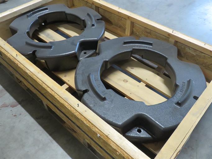 Wheel weight - 2x 227kg - CNH - 87310406