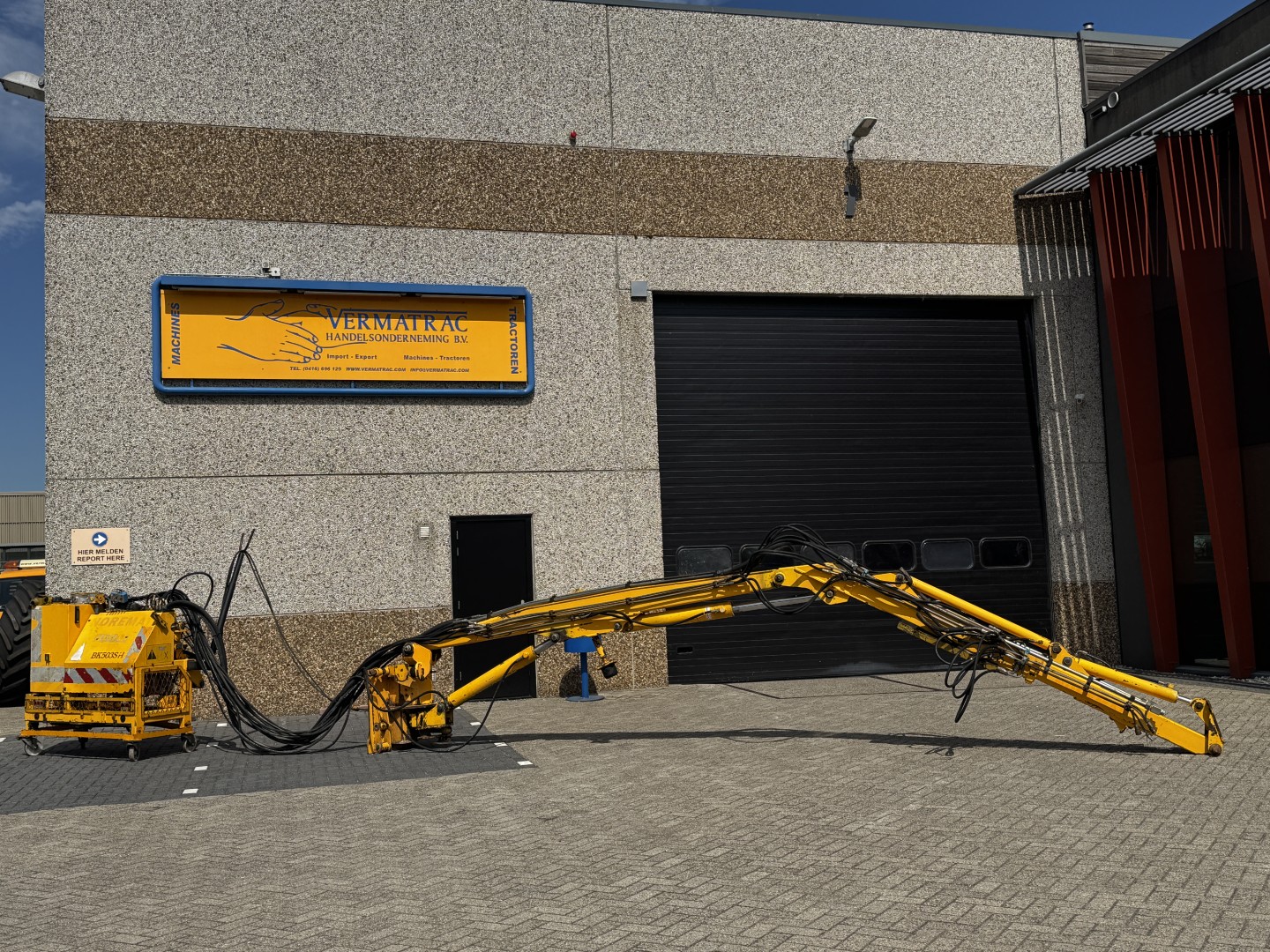 HERDER MB503SH, compleet, overheidsmachine!
