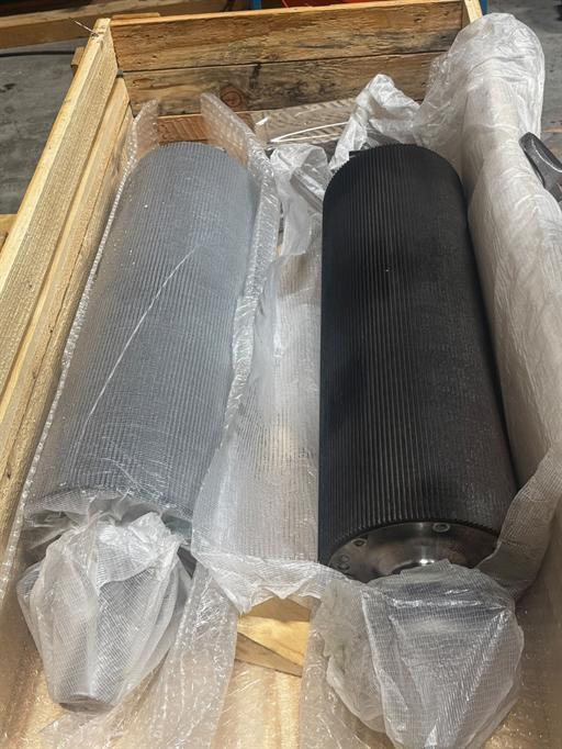 Crop conditioner rollers - 250 mm - 126 teeth - CNH - 84111913