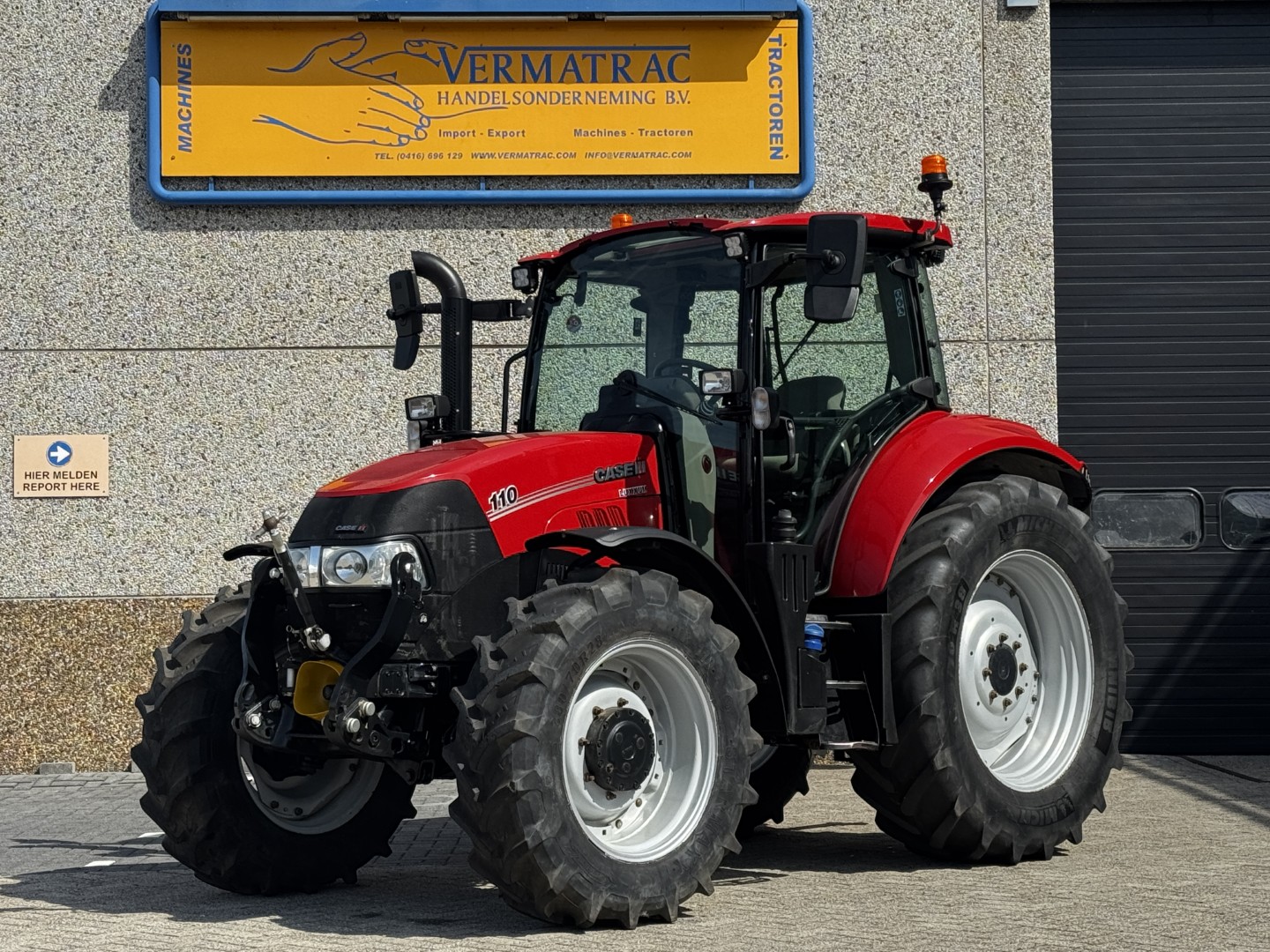 Case IH Luxxum 110, Fronthef + PTO, geveerde vooras en kabine, 2020!!