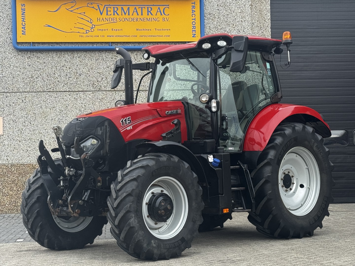 Case Maxxum 115CVX, voorlader voorbereid, fronthef, 2021!!