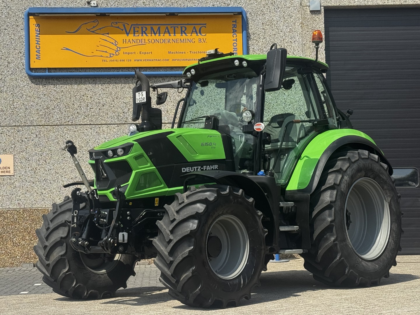Deutz Fahr 6150.4 TTV, fronthef + PTO, GPS - RTK, 2024, 1225uren!!