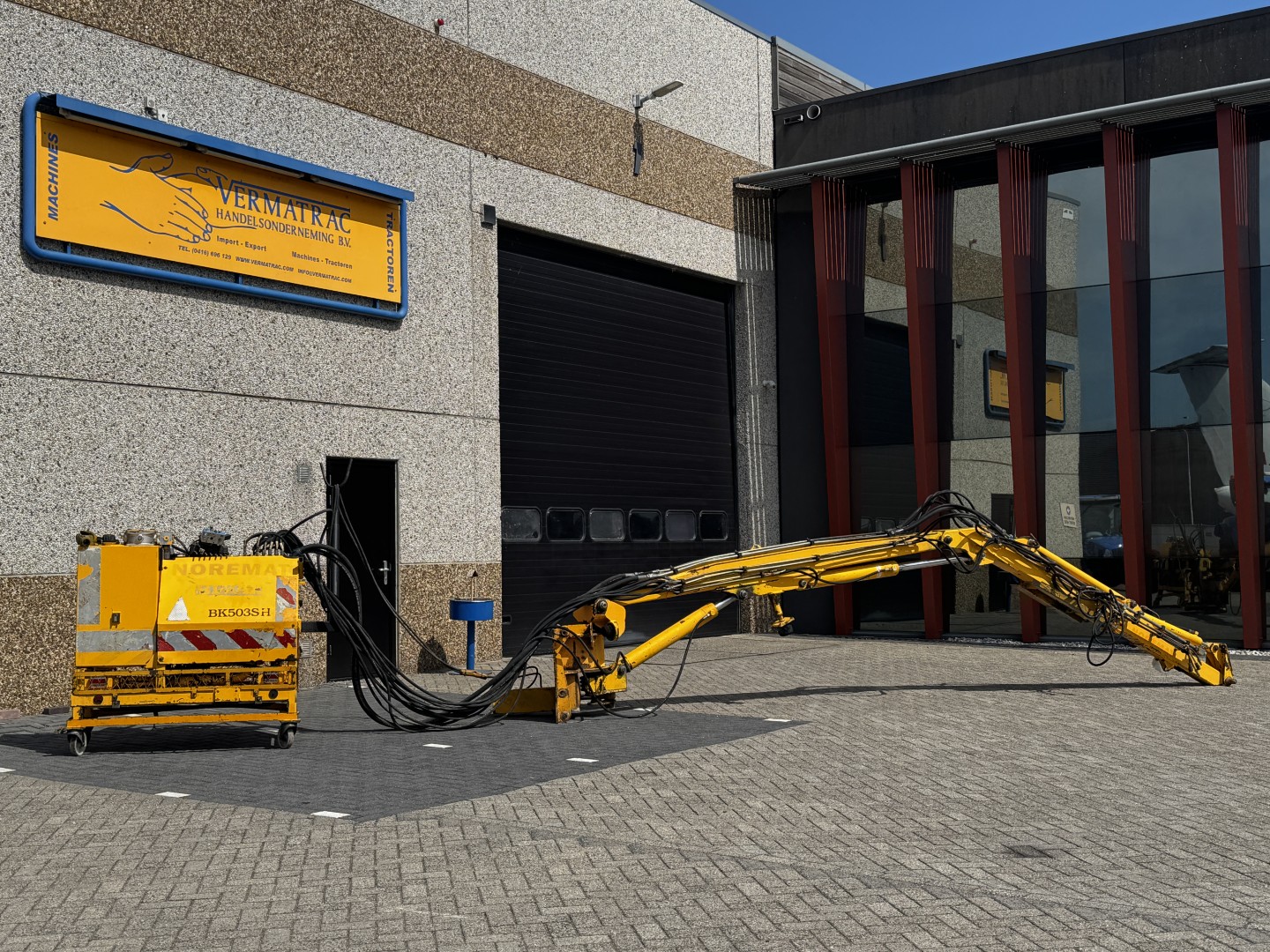 HERDER MB503SH, compleet, overheidsmachine!